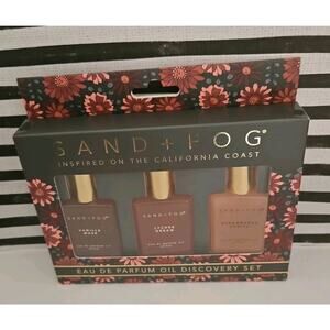 Sand And Fog Discovery Set Eau de Parfum Oil Rollers Parfum 3pc Discovery Set